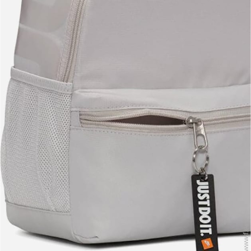 Рюкзак Nike Y NK BRSLA JDI MINI BKPK 11L сірий Діт 33x25x13 см