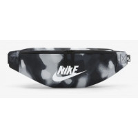 Сумка на пояс Nike NK HERITAGE WAISTPCK - ACCS PR сірий, білий Уні 41 x 10 x 15 см