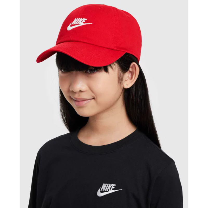 Кепка Nike K NK CLUB CAP US CB FUT WSH червоний Діт 1SIZE