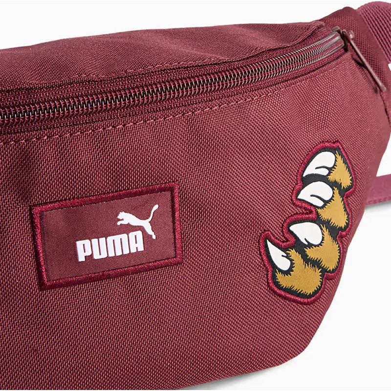 Сумка на пояс Puma PHASE PATCH Waist Bag 2,2L бордовий Уні 31 х 9,5 х 12 см