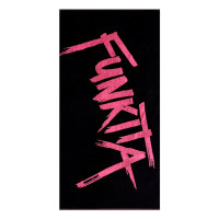 Рушник з бавовни Funkita Tagged 80x160 cм чорний