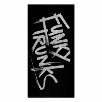 Рушник з бавовни Funky Trunks 80x160 cм чорний