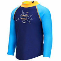 Лонгслів дитячий Zoggs Paper Shark Zip Sun Top UPF 50+