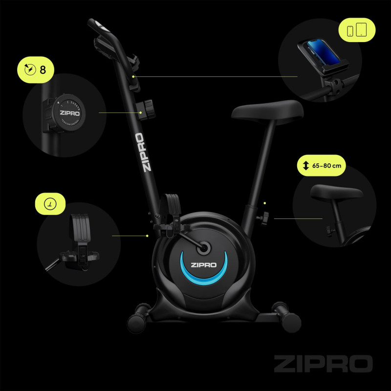 Велотренажер магнітний Zipro One S