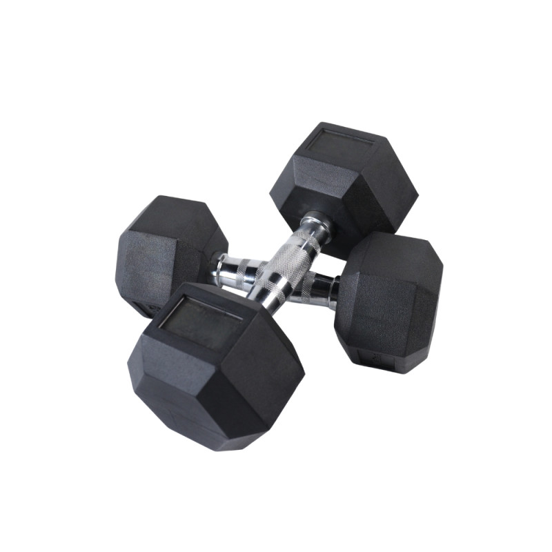 Гантель шестигранна inSPORTline Hexsteel 15 кг