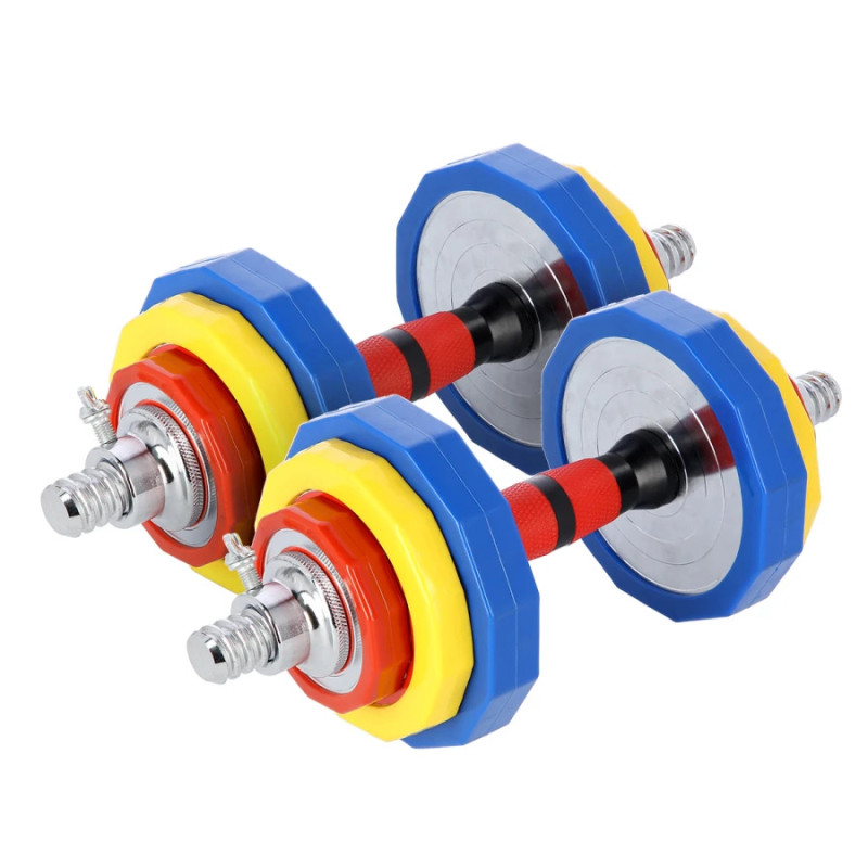 Гантелі розбірні зі штангою у кейсі HMS SKC20, 2 х 10 кг