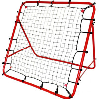 Сітка тренувальна для футболу Enero Rebounder 100 х 100 см, червоно-чорна