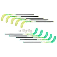 Набір Unibros FIBER 95 см (10 палиць + 5 м'ячів)