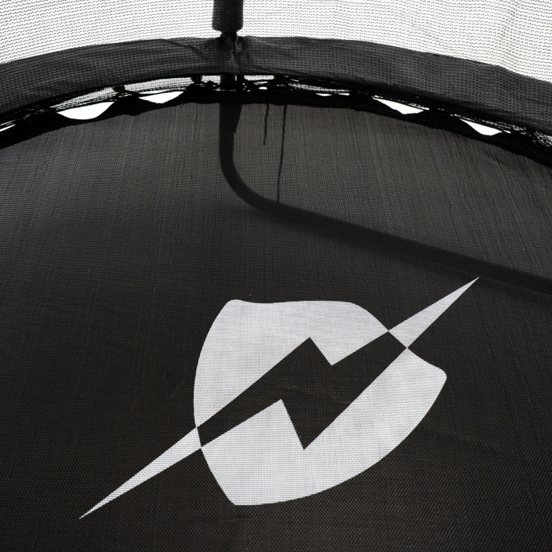 Батут THUNDER INSIDE ELITE з внутрішньою сіткою 10 футів 305 см чорний