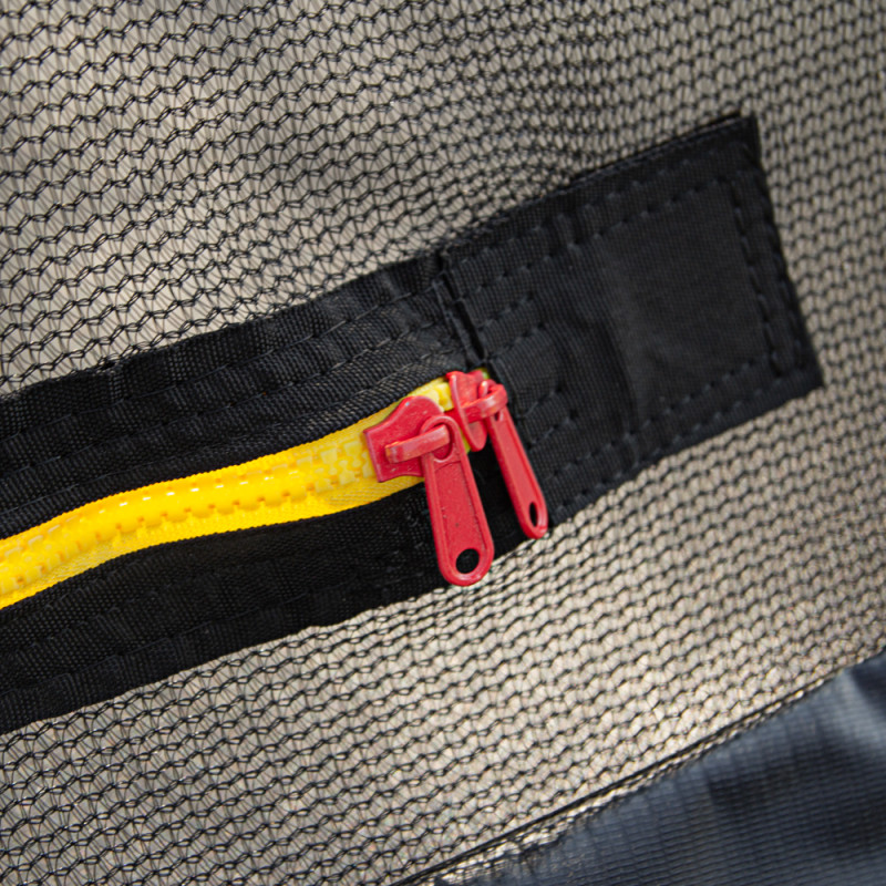 Батут inSPORTline Flea PRO з внутрішньою сіткою 305 см чорний