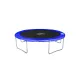 Батут SkyRamiz з зовнішньою сіткою 10 футів 305 см чорно-синій