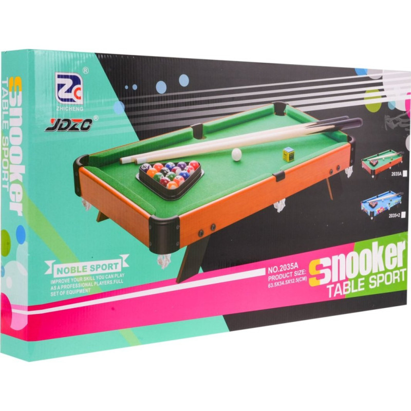 Дитячий більярдний стіл 8+ Ramiz ZGR.2035-3, 51 x 61 x 35 см