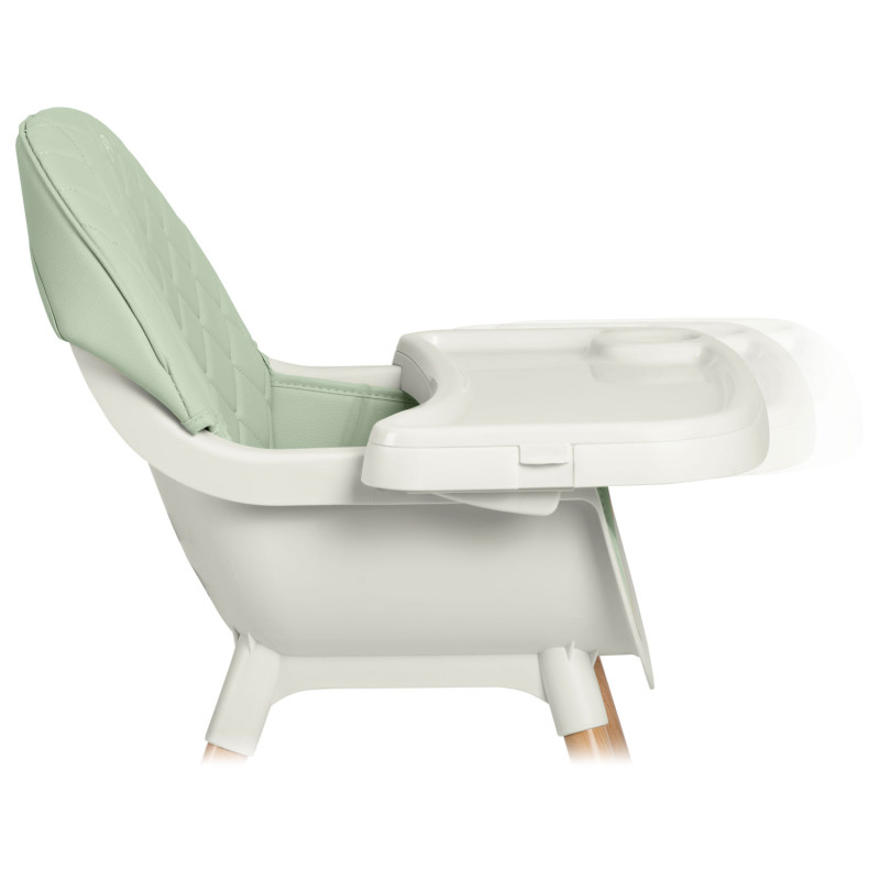 Стільчик для годування Nukido Lilo 63 х 64 х 93 см - м'ятно-білий