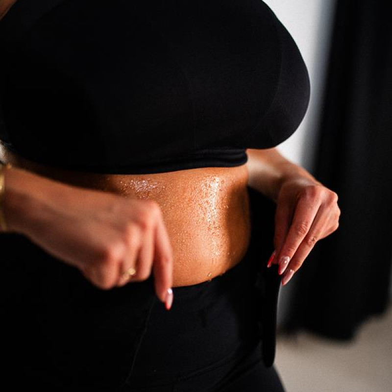 Пояс для талії HMS BR163 великий розмір, чорний