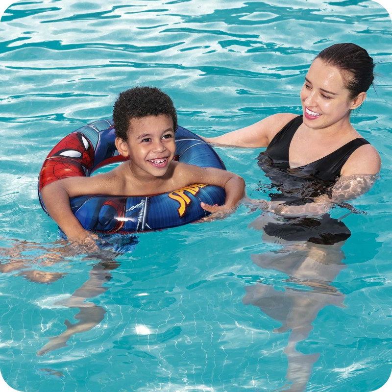 Коло надувне для плавання Bestway 98003 Людина-павук, 56 см