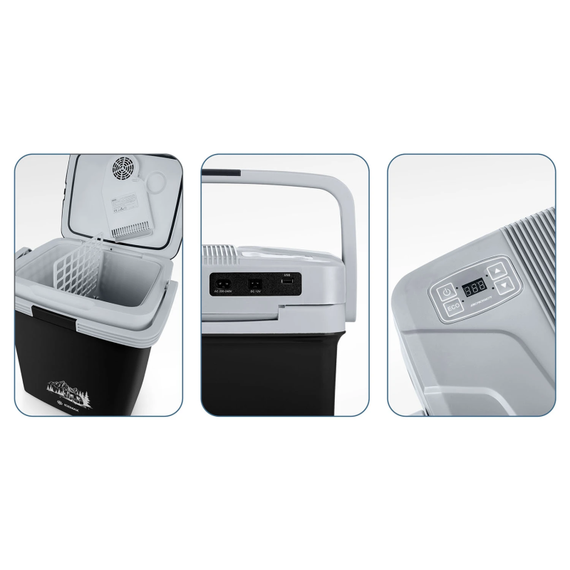 Холодильник туристичний Berdsen Icemax 26 л чорний
