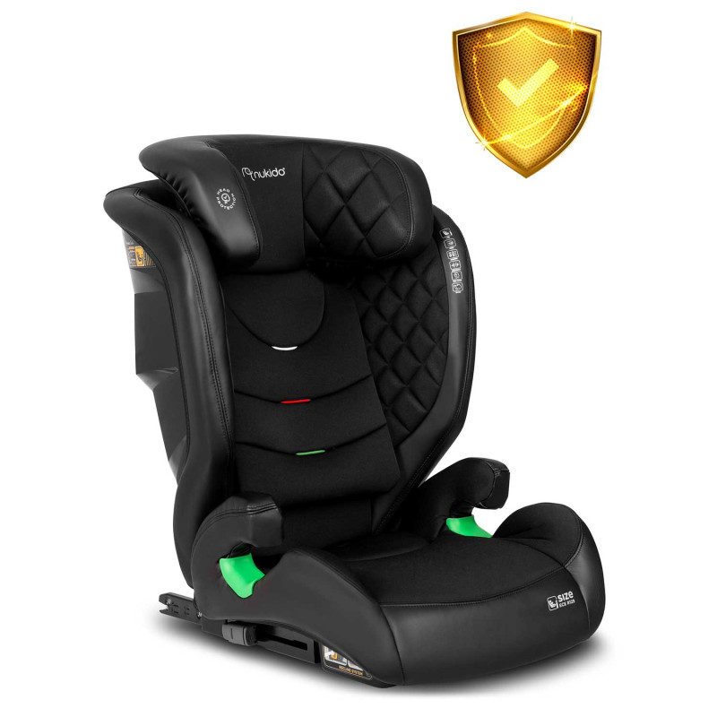Автокрісло Nukido Louis ISOFIX 15-36 кг, чорне