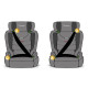 Автокрісло Nukido Louis ISOFIX 15-36 кг, чорне