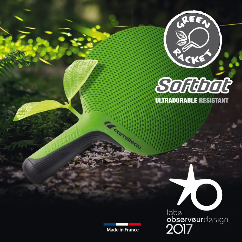 Набір для настільного тенісу Cornilleau SOFTBAT DUO OUTDOOR, червоно-синій
