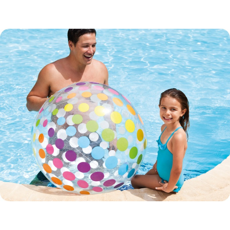 М'яч надувний пляжний Intex 59065, 107 см