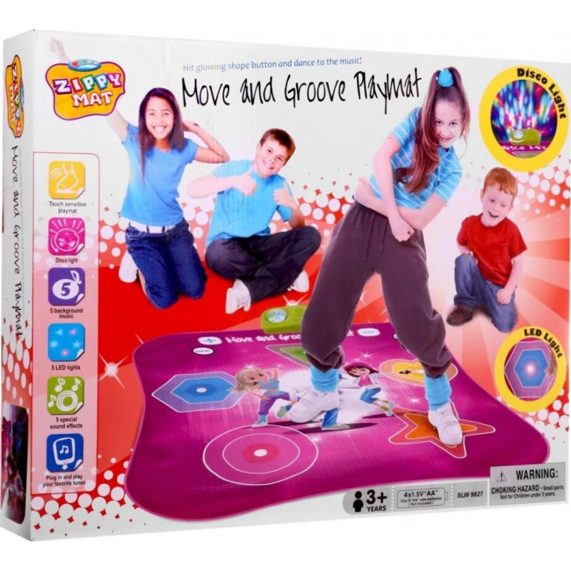 Танцювальний килимок "Move and Groove" для дітей 3+