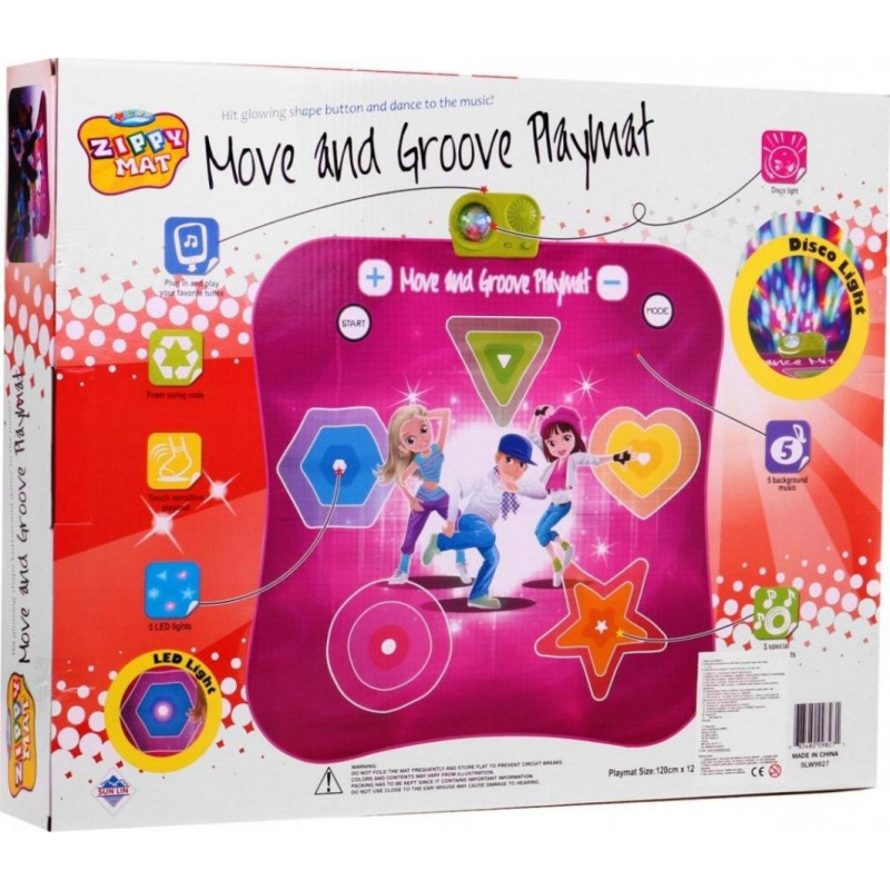 Танцювальний килимок "Move and Groove" для дітей 3+