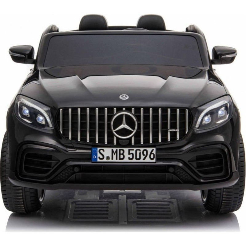 Дитяча акумуляторна машинка Mercedes GLC 63S Чорна