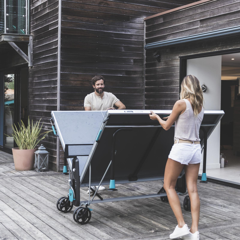 Стіл тенісний Cornilleau 300X OUTDOOR, сірий