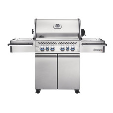 Газовий гриль Napoleon Prestige PRO P-500 з бічним пальником Sizzle Zone і вертілем (69232) нерж сталь PRO500RSIBPSS Код: 004564