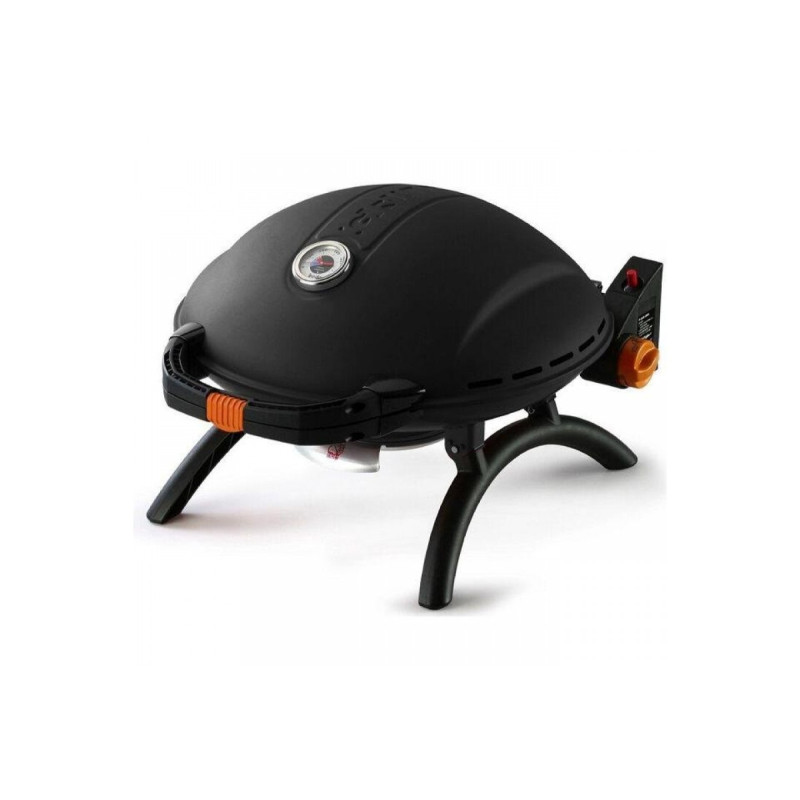 КОМПЛЕКТ Портативний переносний газовий гриль O-GRILL 900, чорний + шланг в подарунок! Код: 011682