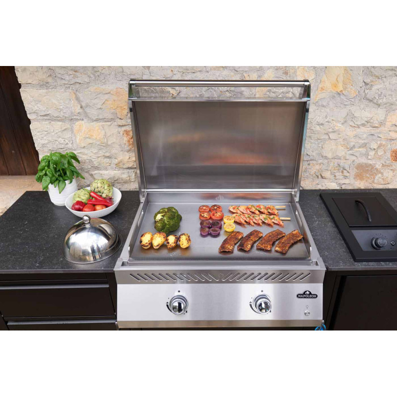 Вбудований газовий гриль-планча Napoleon 700 Series 32 Griddle BIG32FTPSS-UA Код: 012815