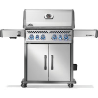 Газовий гриль Napoleon Rogue PRO-S 525 RSIB з бічним пальником Sizzle Zone і вертілем (69912) нерж сталь RPS525RSIBPSS-2-UA Код: 012822