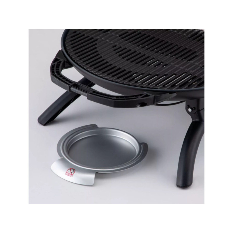 КОМПЛЕКТ Портативний переносний газовий гриль O-GRILL 500, срібло + шланг в подарунок! Код: 013369
