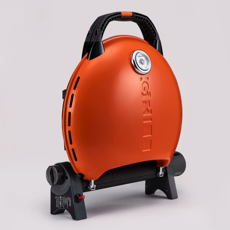 Портативний переносний газовий гриль O-GRILL 600T, помаранчевий Код: 009059