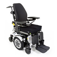Крісло колісне з електроприводом Invacare TDX SP2 (TDX SP2 43 чорний-1795)