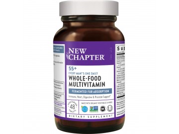 Щоденні Мультівітаміни для Чоловіків 55+, Every Man's One Daily, New Chapter, 48 таблеток