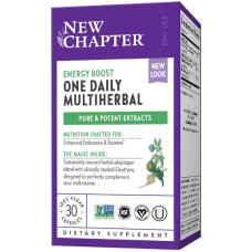 Трави для Підвищення Енергії, MultiHerbal Energy, New Chapter, 30 капсул
