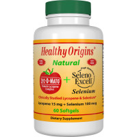 Ликопин + Селен, Lyc-O-Mato, Healthy Origins, 60 желатиновых капсул