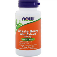 Экстракт Витекса с Донквай, Now Foods, Chaste Berry Vitex Extract with Dong Quai, 300мг, 90 капсул