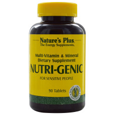 Мультивитамины для поддержки энергии, Nutri-Genic, Natures Plus, 90 таблеток