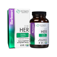 Комплекс для Неё, поддержка фертильности, Intimate Essenitals For Her Fertility Support Multivitamins, Bluebonnet Nutrition, 60 вегетарианских капсул