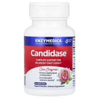 Кандидаза, Candidase, Enzymedica, 42 капсулы