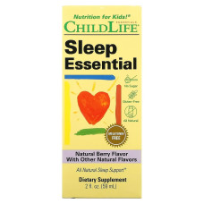 Спокойный сон ребенка, вкус ягод, Sleep Essential, ChildLife, 59 мл