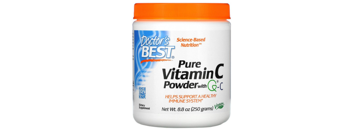 Вітамін С у Порошку, Doctor's Best, 8.8 унції (250 гр)