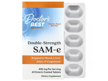 SAM-e (дисульфат тозилат), 200 мг, SAMe, Jarrow Formulas, 60 таблеток