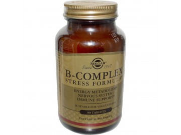 B-Комплекс від Стресу, B-Complex Stress Formula, Solgar, 90 таблеток