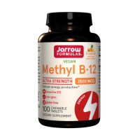 Метил B-12 2500 мкг, тропический вкус, Methyl B-12, Jarrow Formulas, 100 жевательных таблеток
