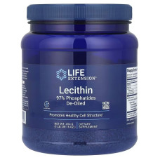 Лецитин, Lecithin, Life Extension, 454 гр