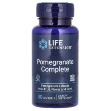 Гранатовий комплекс, Pomegranate Complete, Life Extension, 30 гелевих капсул