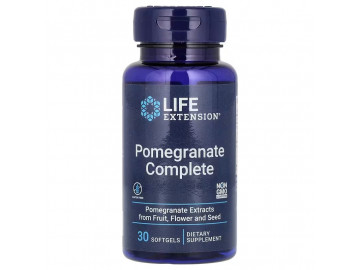 Гранатовий комплекс, Pomegranate Complete, Life Extension, 30 гелевих капсул
